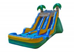 17 tropical wave dual slide nowm 2 1670113576 17' TROPICAL WAVE DUAL LANE WET OR DRY SLIDE