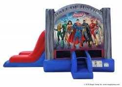 justice league ez combo wet or dry nowm 1 1670117379 JUSTICE LEAGUE WET OR DRY BOUNCE HOUSE COMBO