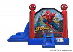 spider man ez combo wet or dry nowm 2 1670118106 SPIDER-MAN WET OR DRY BOUNCE HOUSE & SLIDE COMBO