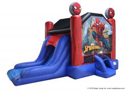 spider man ez combo wet or dry nowm 3 1670118106 SPIDER-MAN WET OR DRY BOUNCE HOUSE & SLIDE COMBO